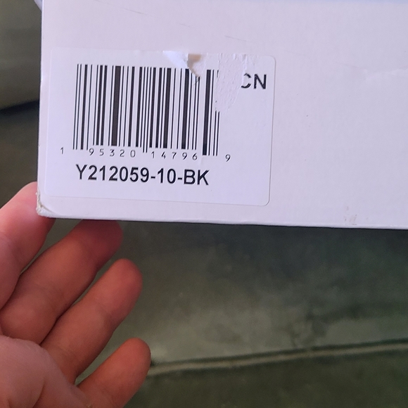 Venus cork black strappy heels new - Picture 6 of 6